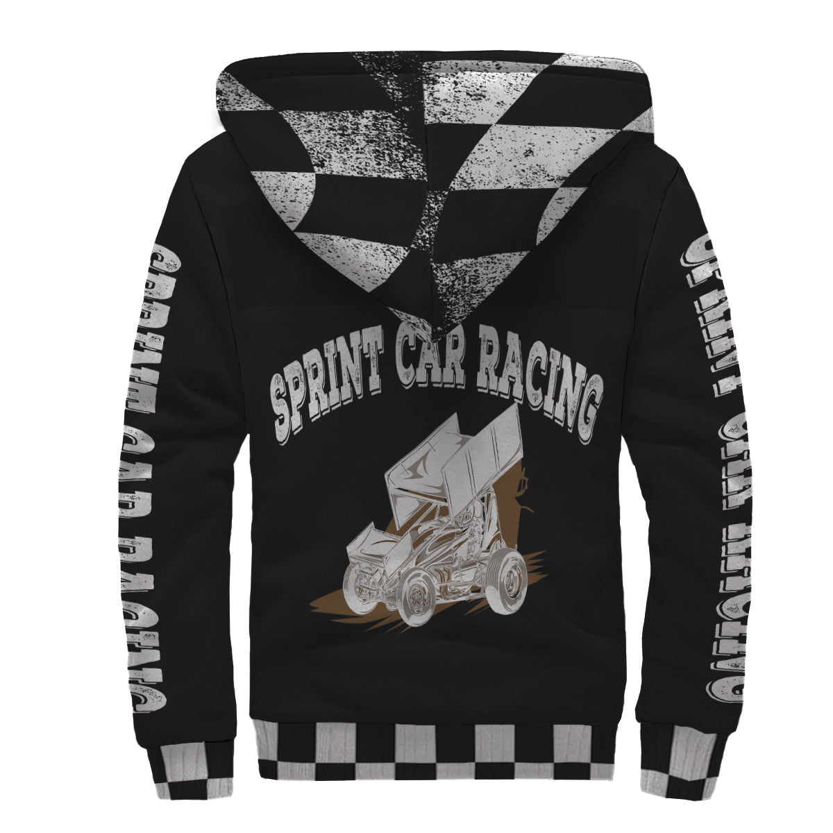 Sprint Car Racing Sherpa Jacket