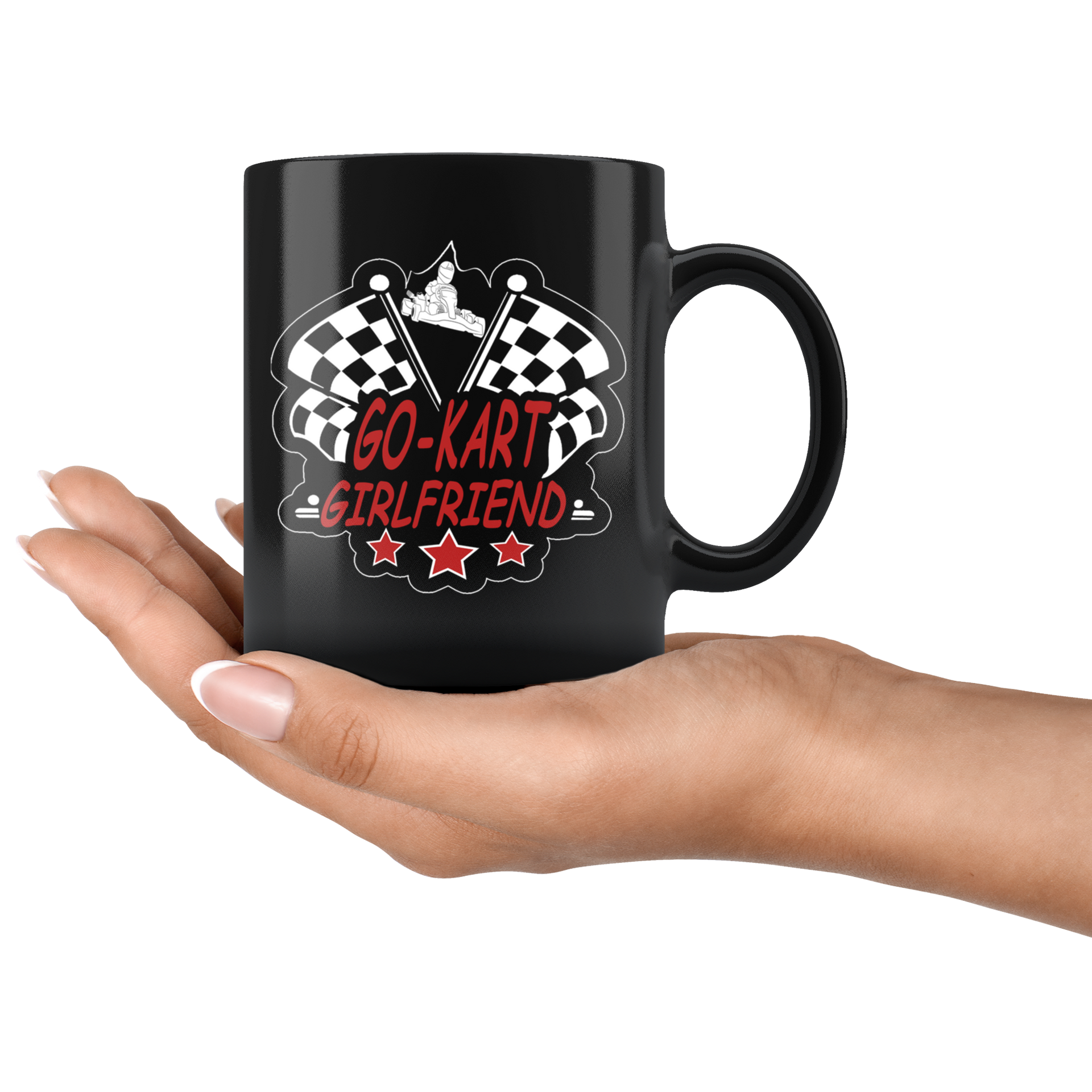 Go-Kart Girlfriend Mug