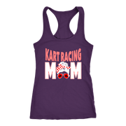 go kart racing mom t-shirts