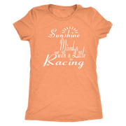 racing women's t-shirts