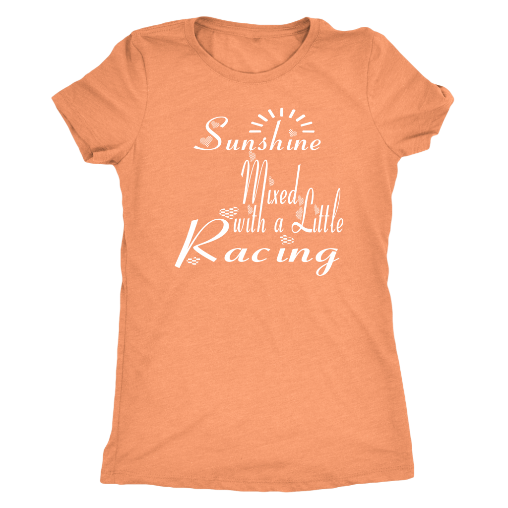 racing women's t-shirts