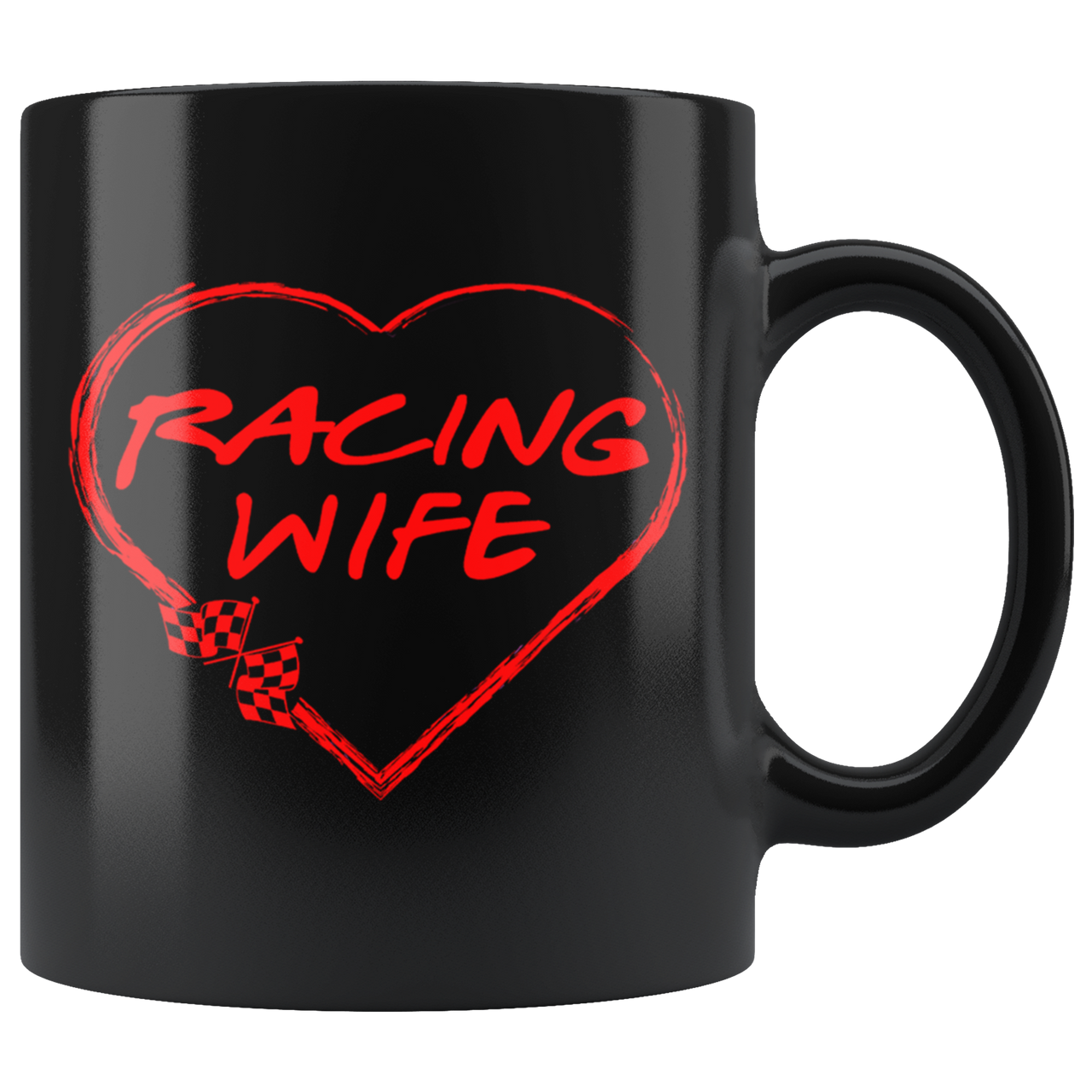 Racing Wife Heart Mug!