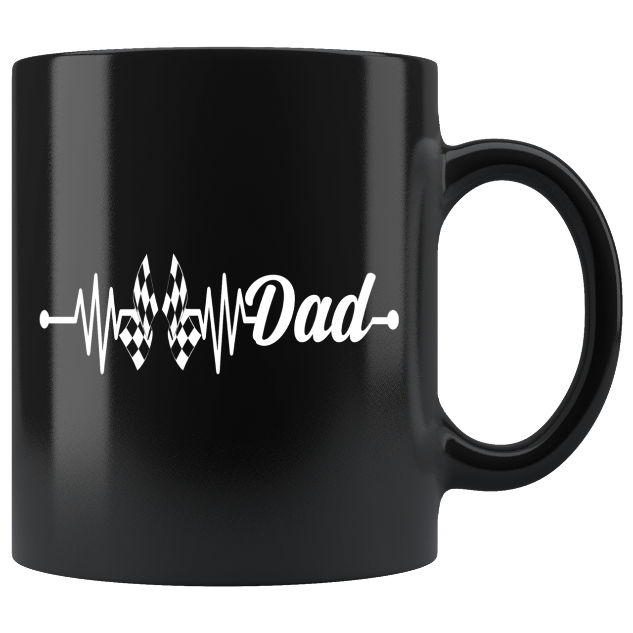 Racing Dad Heartbeat Mug!