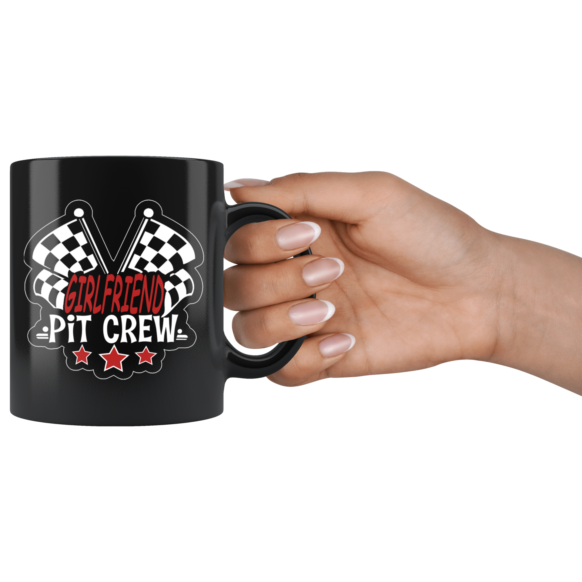 racing girlfriend mug