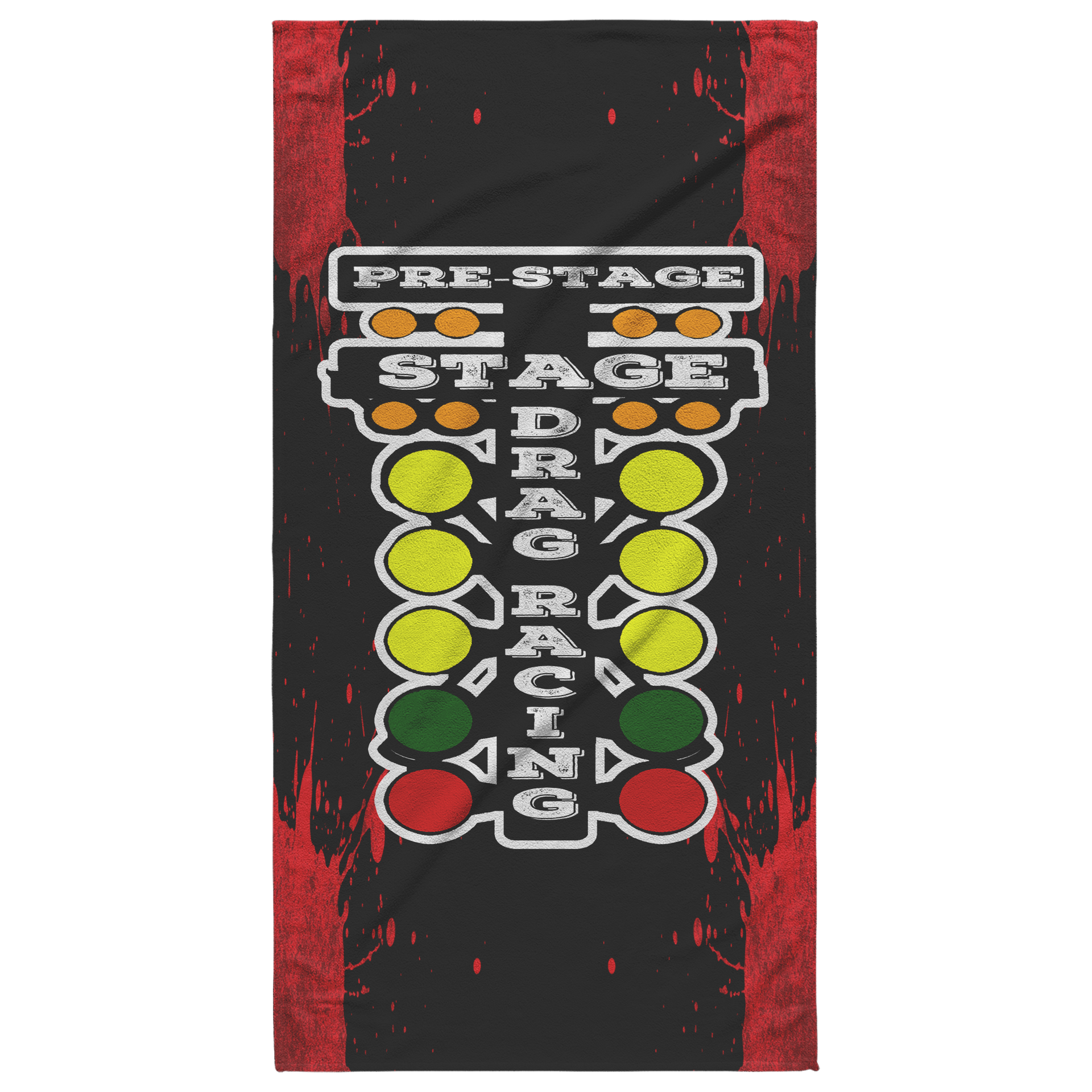 Drag Racing Beach Towel 