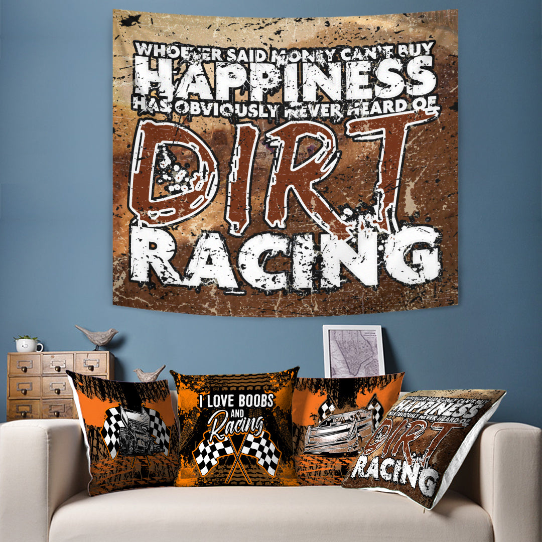 Dirt Racing Tapestry