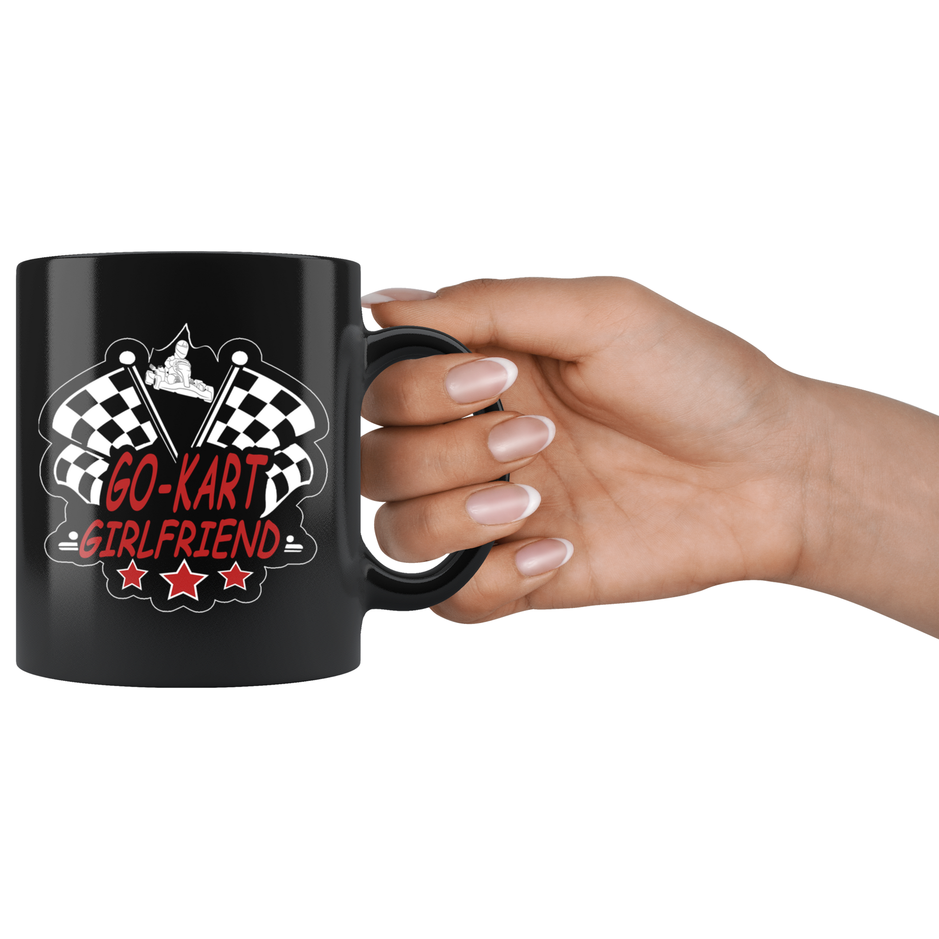 Go-Kart Girlfriend Mug