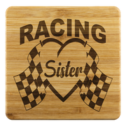 Racing Sister Bamboo Coaster