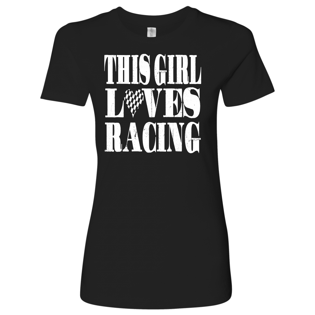 racing girl t-shirts