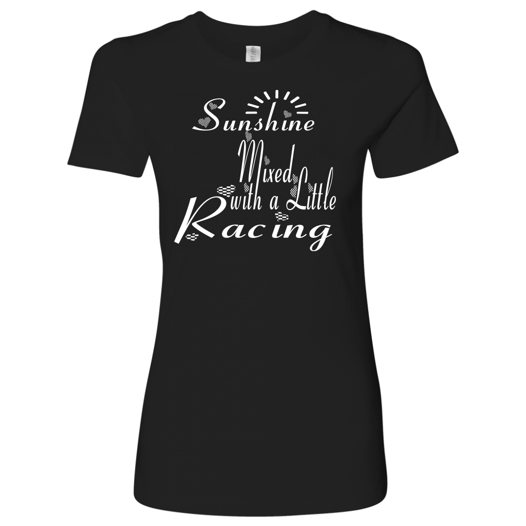 racing women's t-shirts