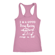 drag racing women's t-shirts