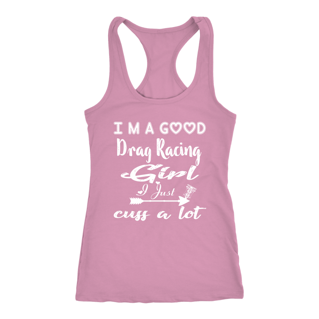 drag racing women's t-shirts