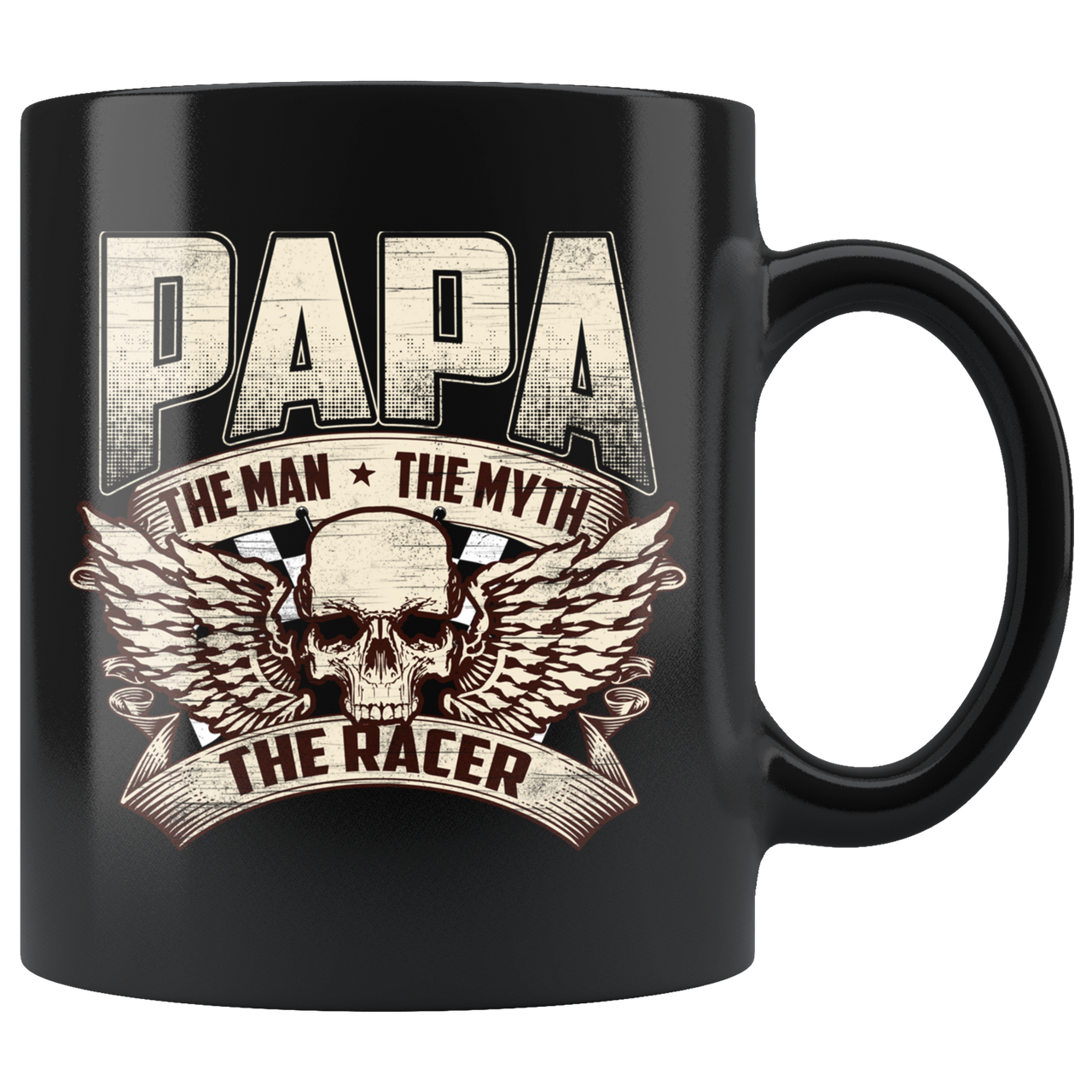 Papa The Man The Myth The Racer Mug!