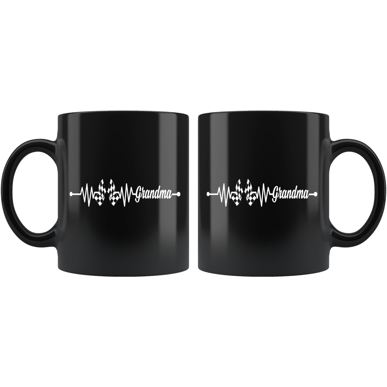 Racing Grandma Heartbeat Mug!